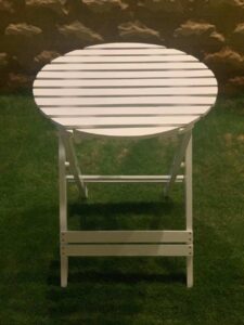 Eric Wooden Table White