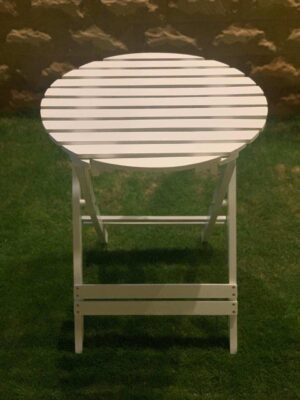Eric Wooden Table White