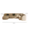 Nola Curve Modular Sofa