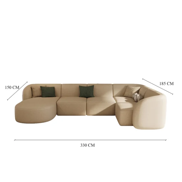 Nola Curve Modular Sofa