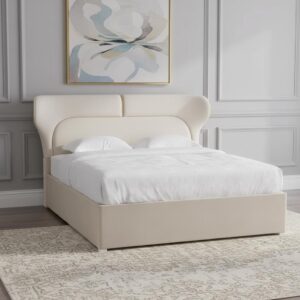 New Selena Super King-Sized Bed, Beige - 200x200cm