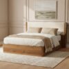 Solid Wood King Size Bed for Timeless Bedroom Elegance