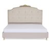 Basma Super King Sized Bed, Beige - 200X200Cm