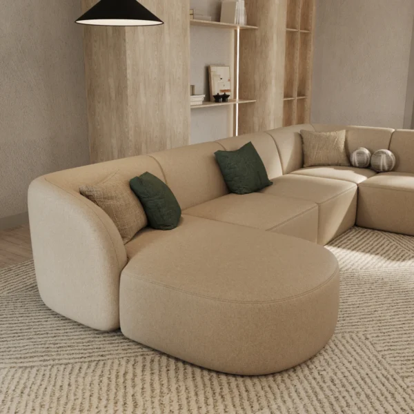 Nola Curve Modular Sofa