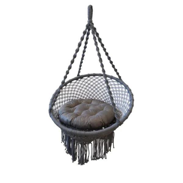 hamaca Hanging Swing Chair Jhoola (HD-SWG-014) Grey