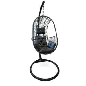 Silla Outdoor Patio Black Swing Chair Julha Adult Size (HD-SWG-021)